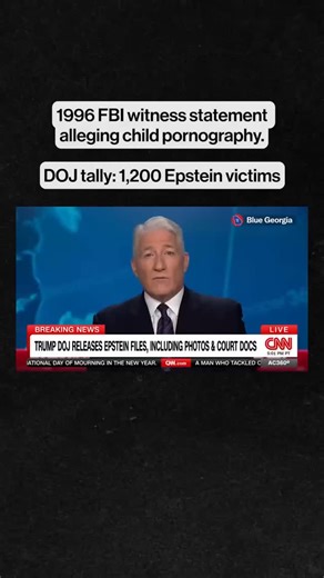 Vote In Or Out 🇺🇸 on Instagram: "New revelations have emerged regarding Jeffrey Epstein and the government's delayed justice efforts. A recently uncovered FBI witness statement from 1996 alleges child pornography, highlighting early awareness of Epstein's crimes. Additionally, a Justice Department document reveals a staggering tally of 1,200 victims and their family members affected by Epstein's actions. These documents underscore the severity and scale of the case, raising questions about the