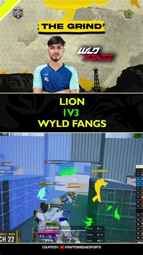 Lion 1v3 Wyld Fangs 😱🔥