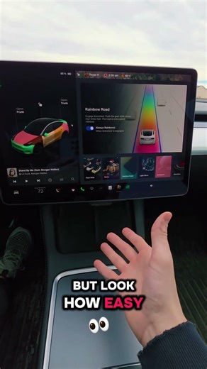 It honestly works better than physical knobs🤷‍♂️#tips #tesla #hack #cartok #fact