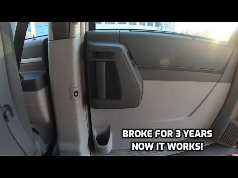 Fixing Dodge Caravan Sliding Door that Won't Close - Rear Latch Replacement