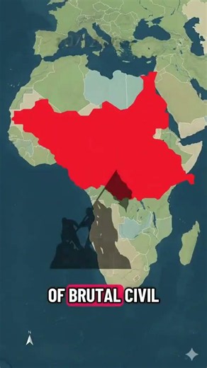 The World's Newest Country #geofact #facts #southsudan #africa