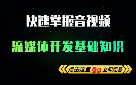 【流媒体开发】快速掌握音视频开发基础知识|AAC编解码原理|H264编解码原理|AAC解码}AAC编码}音视频编码实战|H264解码|H264编码|FFmpeg