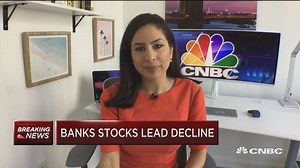 Trading Nation: Bank stocks lead decline, here's what to watch