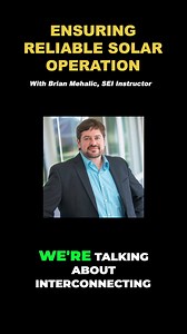 Solar Operations and Maintenance (O&M) is an essential part of the industry. Are you up to speed? Our online course will equip you with the skills needed to properly perform O&M tasks, keeping solar systems at peak performance. Enroll now: https://www.solarenergy.org/courses/solar-training-tools-techniques-operation-maintenance-online/?session=61446 | Solar Energy International (SEI) | Facebook