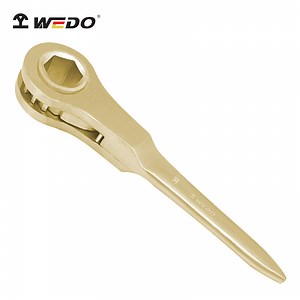 [Hot Item] WEDO Non Sparking Aluminium Bronze Ratchet Wrench Bam/FM/GS Certificate