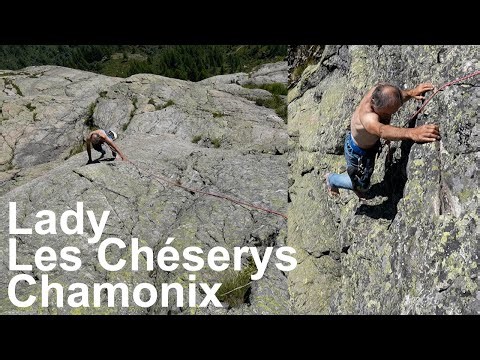 Lady Les Chéserys Aiguilles Rouges Chamonix-Mont-Blanc climbing mountain mountaineering topo
