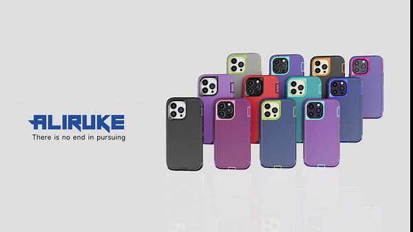 for Samsung Galaxy A35-5G Case, with Screen Protector, Port Protection, Full-Body Non-Slip Silicone Rubber Covered, 3-Layer Heavy Duty Drop-Proof Cover Phone Case, Dark Purple