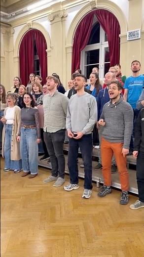 Immer wieder ein Klassiker bei uns… 😊 Rolling in the deep 🎶 #singing #adele #acapella #wien