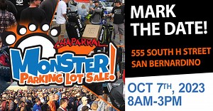 Chaparral Motorsports Announces 2023 Monster Parking Lot Sale