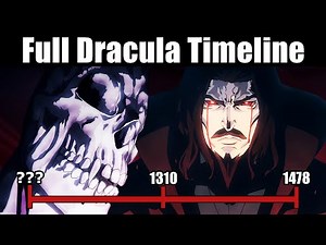 The Life And Death of Dracula From Castlevania
