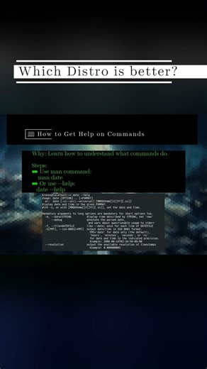 🐧 LinuxCLI 🐧 How to Get Help on Commands 🐧 #shorts #KGROSShorts