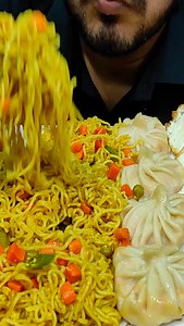 87K views · 1.3K reactions | Eating Chicken Momos, Maggi | Eating Express | Facebook