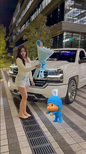 i ❤️ pocoyo #muevelo #pocoyo #chevy #trucks #shortsfeed #shorts #ramo #natanaelcano #flowers #fypシ