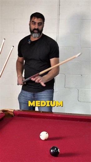 🎱 Part 2: Follow Shot Test. Does a soft, medium, or hard pool tip really make a difference?