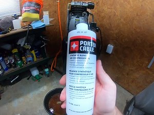 How to change your air compressor oil. Quick and easy maintenance.