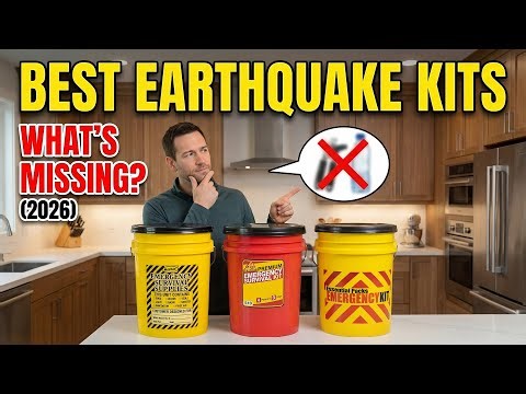 Best Earthquake Kits & What's Missing? (2026)