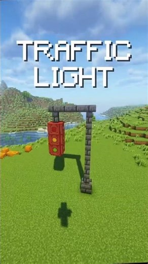 Minecraft | Traffic Light 🚦 Eazy Build 🤠