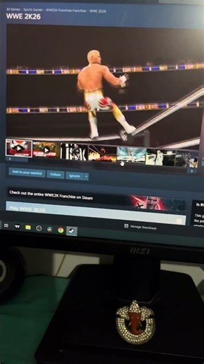 WWE 2K26 is FREE on Steam! 🔥 #shorts