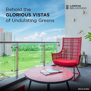 Imagine, waking up to the mesmerizing views of never-ending greenery. Premiering Soon - The King of 2-Bed Residences with ‘Golf Course Views’ at Lodha Belmondo. #SeeItToBelieveIt Stay tuned to know more : https://bit.ly/2xJOqki | Lodha Belmondo