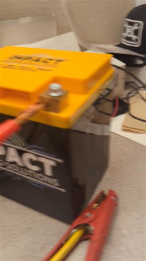 Why is sodium safer ? Here I dead short a battery to show that it's not going to explode or cause damage to your bike | Josh Impact wiring solutions | Facebook