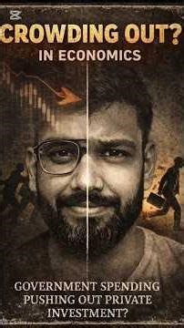 🤔Crowding out is crowding? #shorts #ytshorts #economics