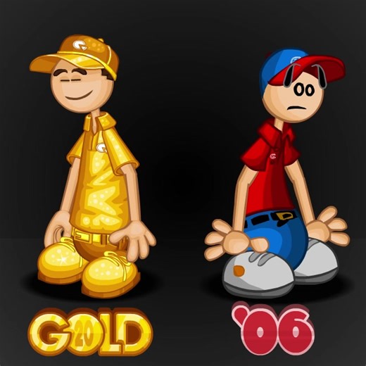 As we step into 2025, we’re already looking ahead to an exciting milestone in 2026—TWENTY incredible years of Papa Louie and his unforgettable customers! To honor this momentous occasion, we’re taking a trip down memory lane and celebrating the many characters who have brought the Papa Louie universe to life over the years. To kick off the festivities, we’ve created two special looks to mark the occasion: the dazzling Golden Outfit and the nostalgic Spirit of ’06 Outfit! This week, we’re shining