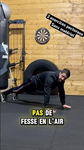 👉 2 Exercices Pectoraux à poids de corps !💪🏼