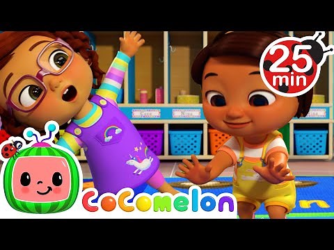 Learning About My Body Song 25 MIN LOOP | CoComelon - Nursery Rhymes with Nina