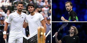 "Put down the crack pipe! Carlos Alcaraz-Novak Djokovic is the best" - Daniil Medvedev-Alexander Zverev being named best rivalry of 2023 baffles fans