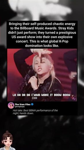 How Stray Kids Turned The BBMAs Into Their Concert! #StrayKids #BBMAs #ChkChkBoom #Kpop #LiveMusic