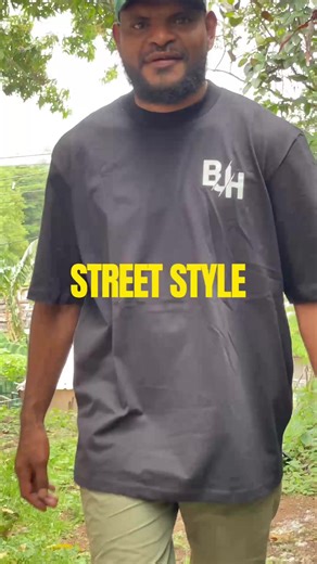 Now available BJH oversized shirts limited stock k75 each available in black and white