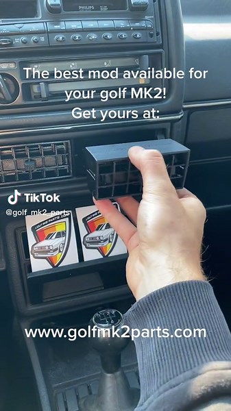By far the best mod available for your golf MK2 is the Airvent Cupholder. Get yours at www.golfmk2parts.com #golfmk2 #golfmk2parts #mk2movement #golfmk2gti #golfmk2lovers #golfmk2custom #golfmk2livesmatter #golf2vr6 #golf2turbo #volkswagengolf
