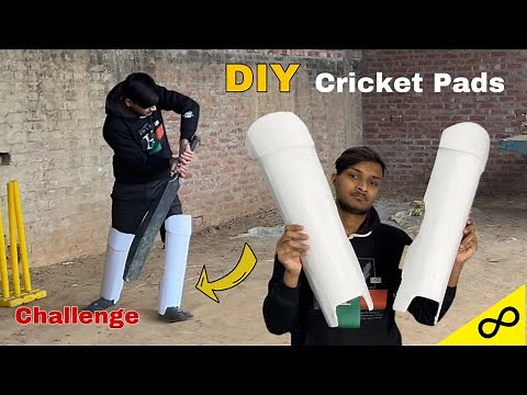 DIY Test Cricket Pads Challenge
