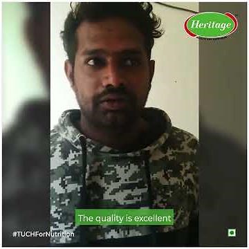 Online Milk Delivery App Hyderabad | Heritage TUCH App Consumer Testimonial