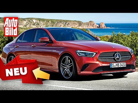 Mercedes E-Class (2020): New presentation - facelift - first ride - spy shot