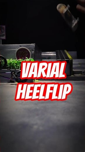 Varial Heel over the stairs #fingerboard #fingerboarding #shorts