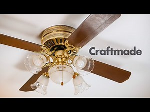 52" Craftmade Deluxe Hugger Ceiling Fan