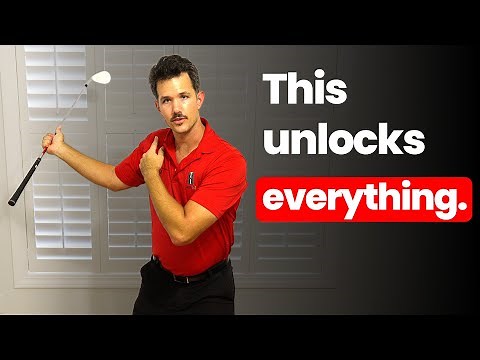 Follow this process at home right now and I'll fix your entire golf swing (powerful shoulder moves)