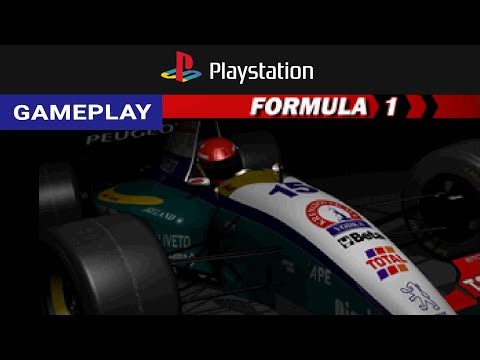 Formula 1 (Playstation) - Gameplay Clip [HD] | RetroGameUp