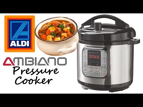 Aldi Pressure Cooker - A watched pot never boils, its under too much pressure!