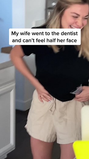 It almost looked like she got a botched botox job 🤣 #mattandabby