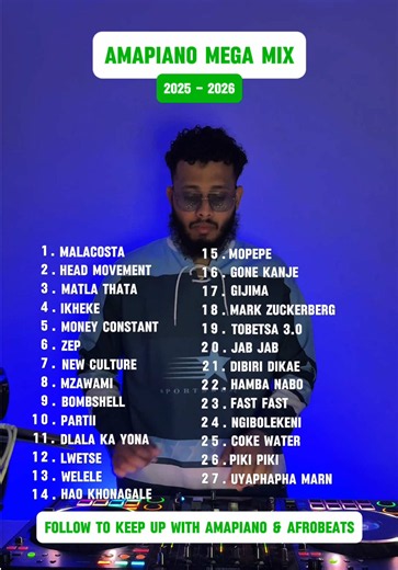 Amapiano Mega Mix 2025/2026: Dance to the Beat!