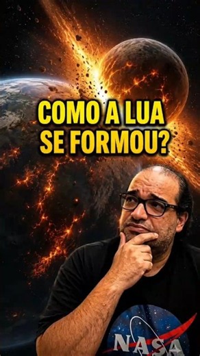 HOW WAS THE MOON FORMED? #universe #astronomy #sergiosacani #moon