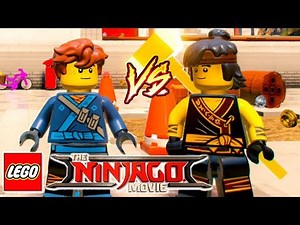 JAY VS COLE em The LEGO NINJAGO Movie Video Game