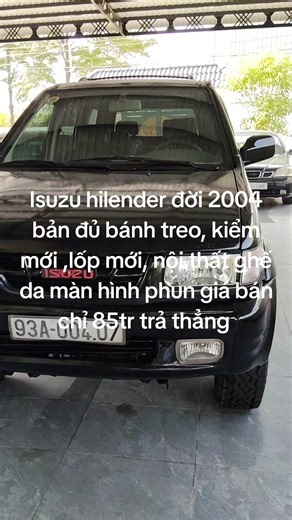 Isuzu Hilander 2004 bản đủ - Xe 8 chỗ, lốp mới 85.000.000đ
