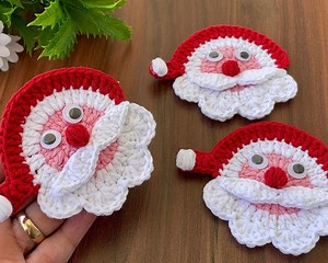 144K views · 2.3K reactions | Merry Christmas! Very easy crochet Santa Claus making. You will love it.#crochet #knitting | Knitting & Crochet World | Facebook