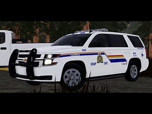 Royal Canadian Mounted Police 2016 Tahoe Responding To Minor Traffic Accident (ROBLOX)