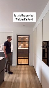 12K views · 4.2K reactions | In kitchen design a Walk-in Pantry is a DREAM come true for a lot of people. This one is pretty special… #kitchendesign #kitcheninspiration #modernkitchen #germankitchen | Black Rok Kitchen Design | Facebook