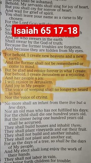 🔥 God Is Making All Things New! | Isaiah 65:17-19 ✨