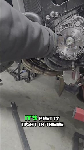 Stator Cover Removal Guide Pin Trick part 2! #shorts